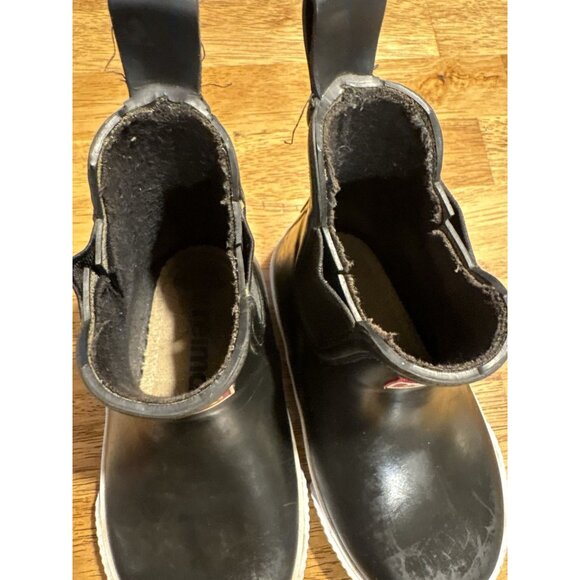 REIMA Ankle Waterproof Low Cut Rain Boot Black Toddler Size 6 - Picture 5 of 7